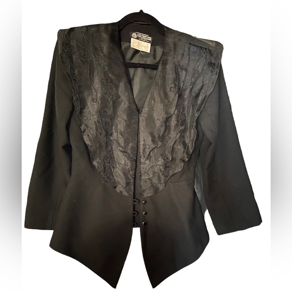 Edie Johne vintage 70’s wool blazer.